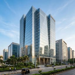 Corporate headquarters building in Ahmedabad