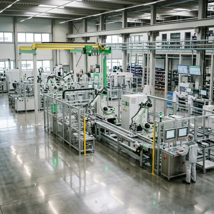 Modern Manufacturing Facility
