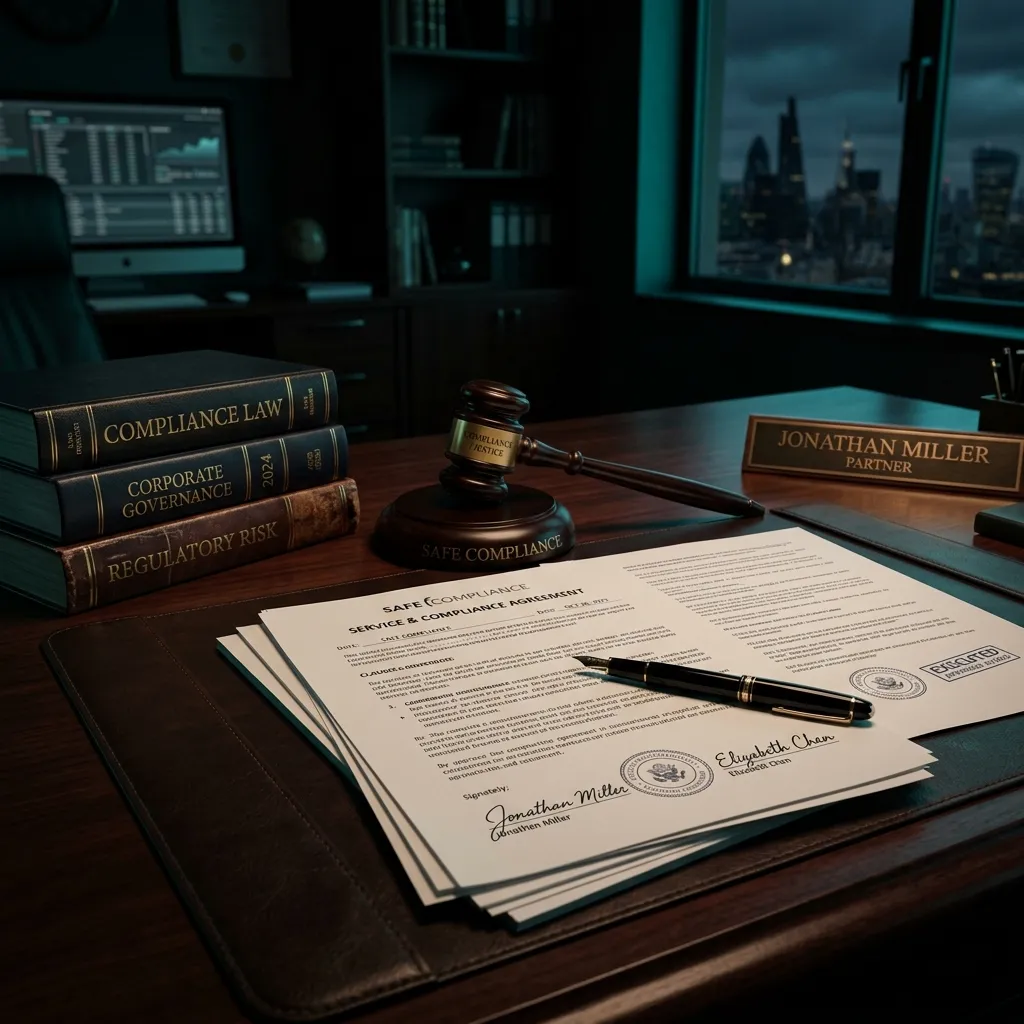 Legal and compliance documentation for statutory requirements